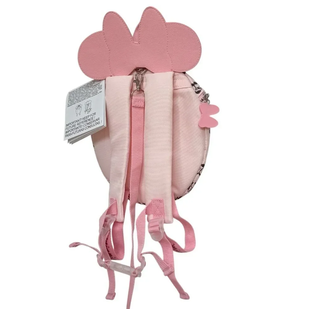 Disney Primark Girls Minnie Mouse Miniature Pink Backpack. NEW.
